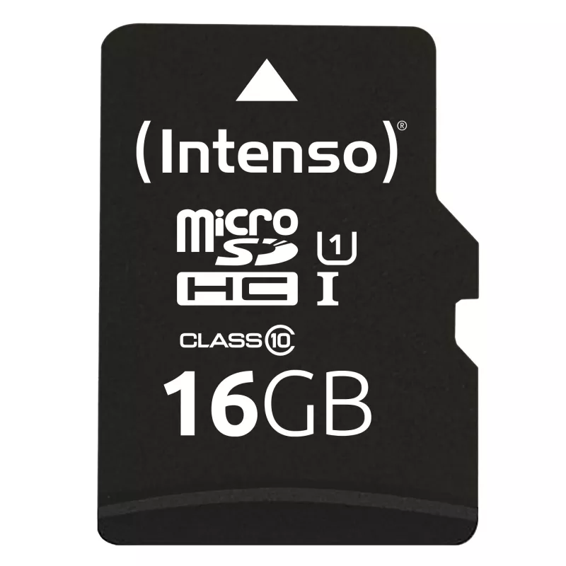Intenso Performance - mälukaart (microSDHC/SD-adapter kaasas) - 16 GB - UHS-I U1 / Class10 - microSDHC UHS-I
