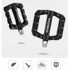 Rockbros 2017-12CBK nailonist jalgrattapedaalide komplekt - Must