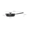 Fiskars Hard Face 1075528 Mittekleepuv praepann 24 cm 2,2 L