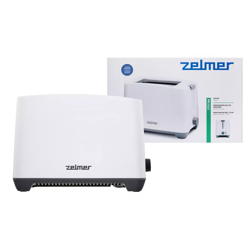 Zelmer ZTS7386 röster 2 viilu(le) 750 W Valge