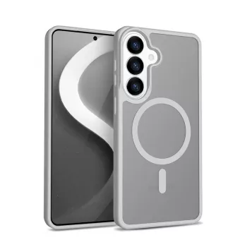 Crong Hybrid Matte Magnetic kate Samsung Galaxy S26 jaoks — TPU + PC, Hall
