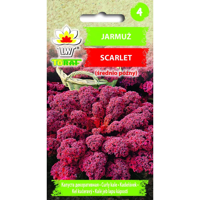 Scarlet Toraf lehtkapsaseemned, 1g pakend