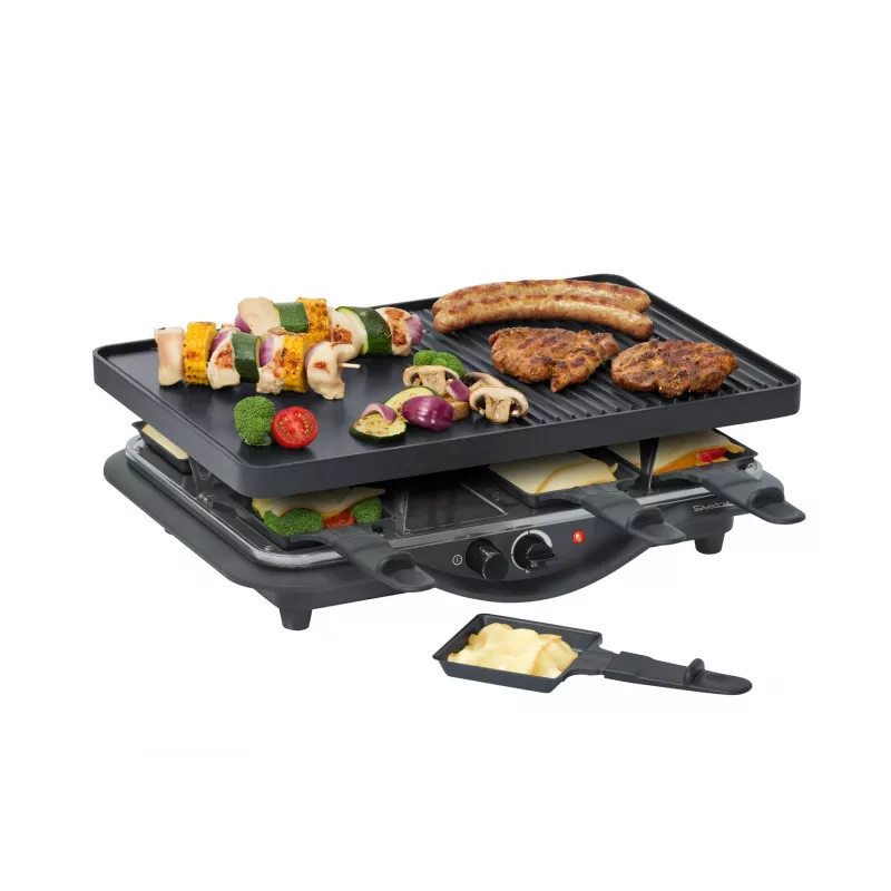 Raclette-grill Steba RC 28 8-le inimesele 1400 W Must Kroom