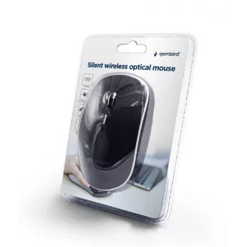hiir USB OPTICAL WRL Must/SILENT MUSW-4BS-01 GEMBIRD