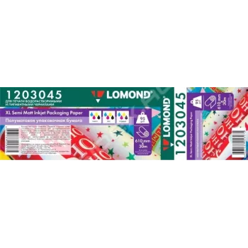 Fotopaber Lomond XL Semi Matte 95 g/m² 610 mm × 30 m rull