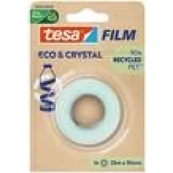tesa ECO & CRYSTAL 59036-00000-00 film film® Eco & Crystal läbipaistev (P x L) 33 m x 19 mm 1 tk (59036-00000-00)