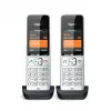 Gigaset COMFORT 500HX duo Analoog/DECT telefon Kõne tuvastus Must, Hõbedane