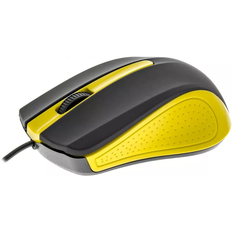 USB-juhtmega hiir, 3 nuppu, kummeeritud pind