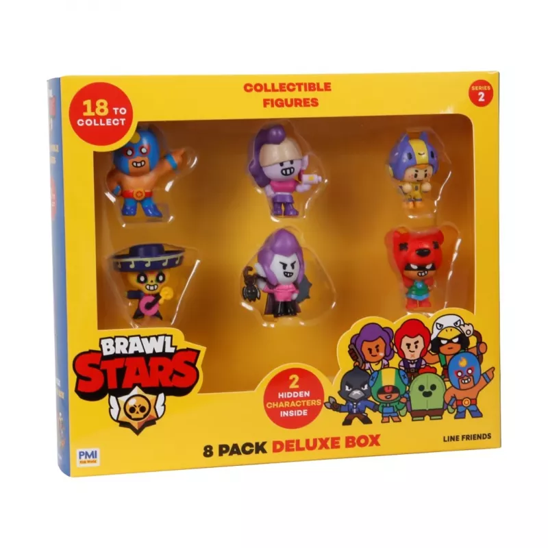 BRAWL STARS S2 FIGUURID -8-PACK DELUXE KARBI VERS. B