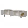 TV-kapp cama meble INSERTO 3D1W 190x40x62 cm kašmiirviimistlus LEDiga