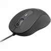 Logitech Signature Wired M520 for Business Optical Wired hiir USB-C Plug-and-Play Windows/Mac/Chrome/PC/laptops - Graphite