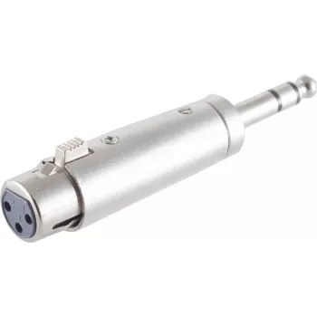 6,3 mm stereo XLR-sidur ShiverPeaks 55035 — helipistikute adapter