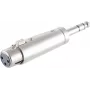 6,3 mm stereo XLR-sidur ShiverPeaks 55035 — helipistikute adapter