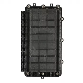 Väline fiiberoptiline ühenduskarp Extralink Jerry 2 kassetti 24-kiuline, ABS/PVC korpus, must