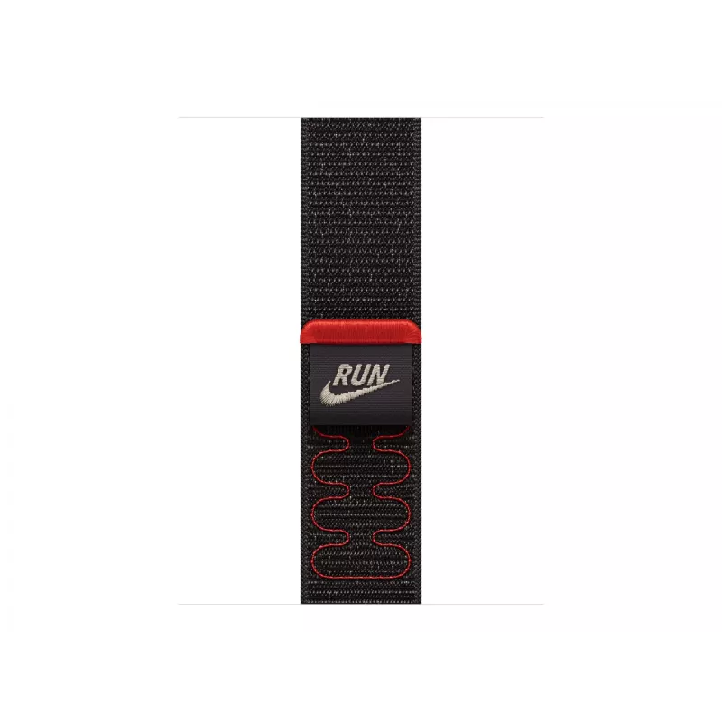 Apple Nike Sport Loop Band Must Nailon, Taaskasutatud polüester, Spandex