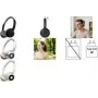 LogiLink BT0072BR Over Ear Headphones Bluetooth Silver (BT0072BR)