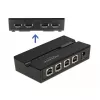 DeLOCK 11494 arvutiandmete lüliti must USB Type-A Type-B 0,48 Gbit/s