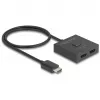 HDMI-lüliti DeLOCK 18901 144Hz Must Plastik 55x55x15mm