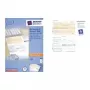 Eemaldatava liimiga mikroperforeeritud A4 sildid AVERY 2817-200, lehtformaadis, prinditavad