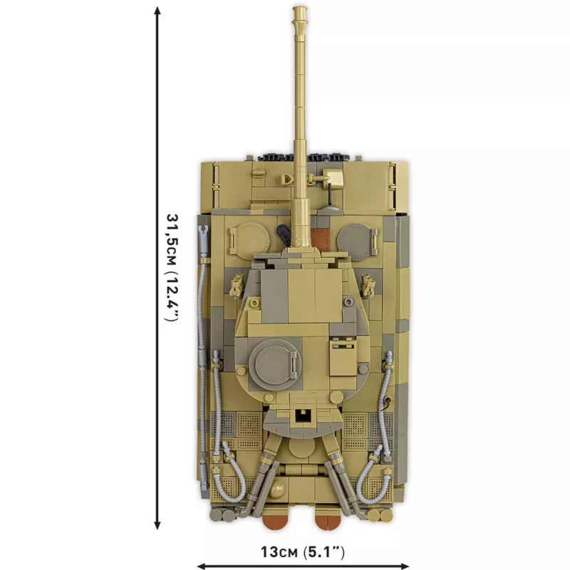 Ehituskomplekt COBI Panzer VI Tiger no131 1275 tükki