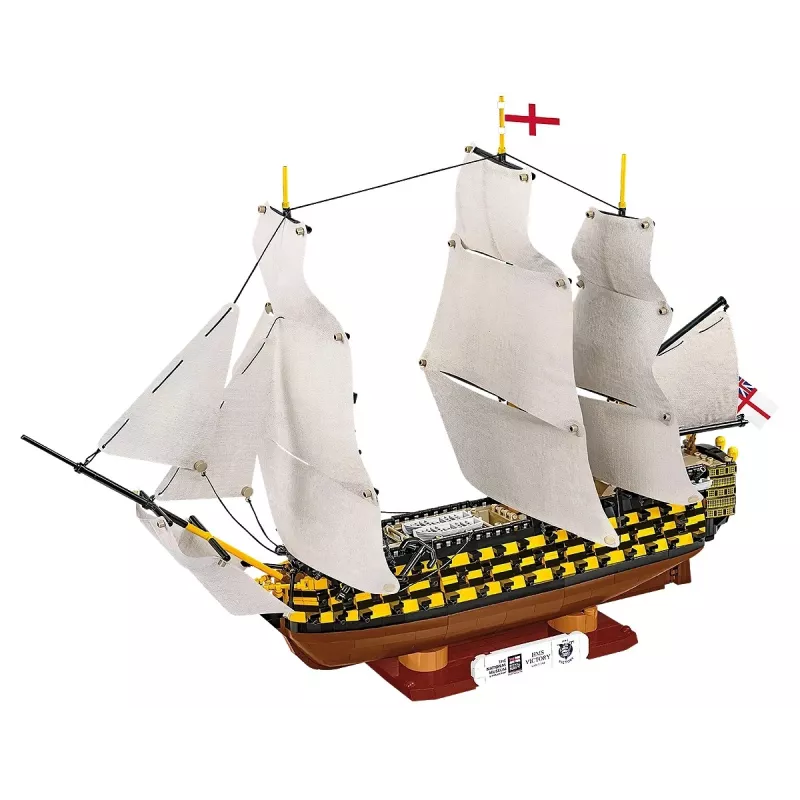 Ehituskomplekt Cobi HMS Victory — 2517 tükki, detailne ajalooline purjelaeva mudel