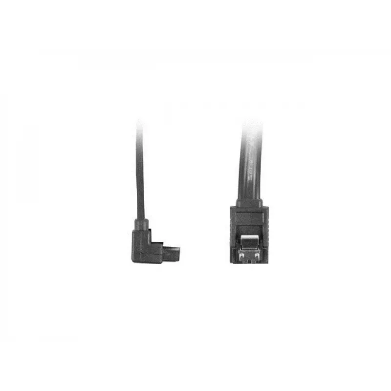 SATA III kaabel LANBERG CA-SASA-13CU-0050-BK 0,5 m, SATA 7-kontaktiline kuni 7-kontaktiline, 6 Gbit/s, must