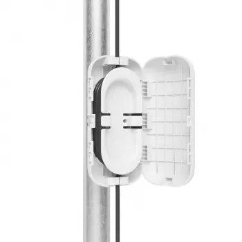 Ubiquiti UACC-FIBER-SR-KIT kaablikorraldaja postile/seinale, kaablikarp, valge, 1 tk