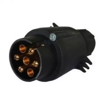 7-kontaktiline haagisepistik IWH 010206 20A 12V löögikindla korpusega