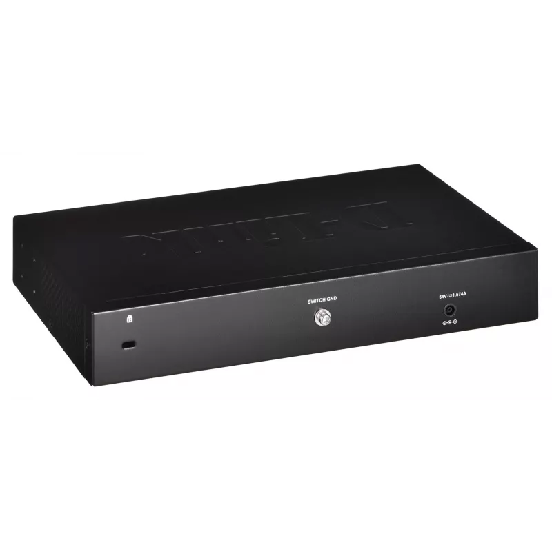 D-Link DGS-1210-08P/E Hallatav L2 Gigabit Ethernet (10/100/1000) Power over Ethernet (PoE) Must