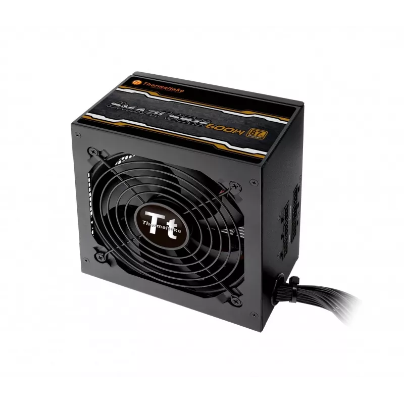 Toiteplokk Thermaltake Smart SE2 600W ATX poolmodulaarne, 86% efektiivsus, 120 mm ventilaator