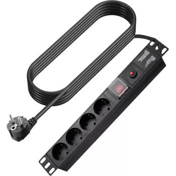 Toiteadapteri pistik VISION EU Duckhead Adapter Apple'i toiteplokile C7 kaheksakujuline sisend EU CEE 7/7 Schuko pistikule valge