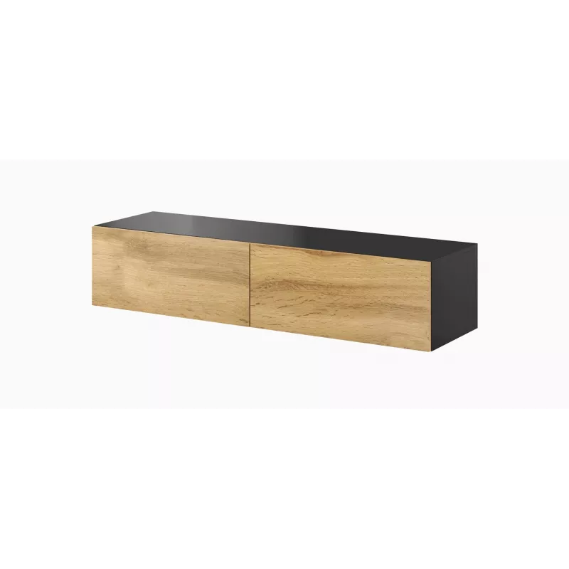 Cama elutoa mööblikomplekt VIGO 13 must/wotani tamm