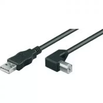 Wentronic Goobay USB 2.0 Hi-Speed Kaabel, Must, 5 m - USB 2.0-Pistik (Tüüp A) > USB 2.0-Pistik (Tüüp B) (95118)
