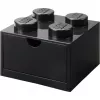 LEGO lauasahtel 4, hoiukarp must, naastud