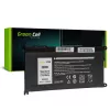 Aku roheline Cell DE150 DELL Inspironile — LiPo 11,4 V 3400 mAh, must, 1 tk