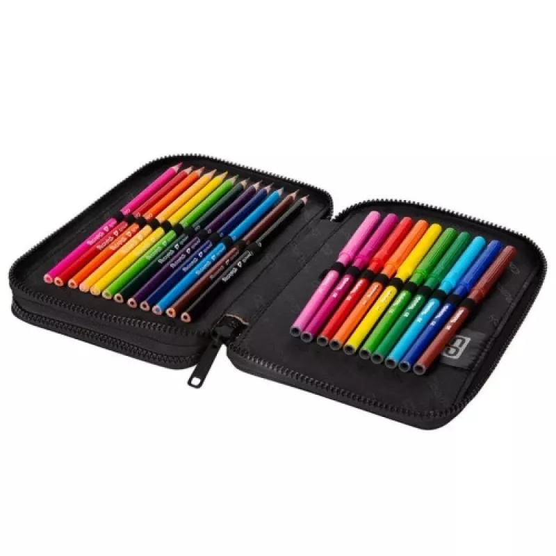 Kahekorruseline kooli pliiatsikarp varustusega Coolpack Jumper XL Doggies