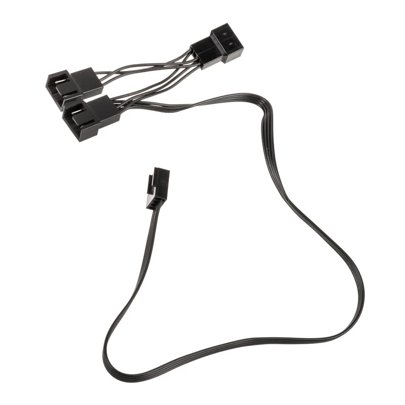 Ventilaatori PWM jaoturkaabel Kolink 1-3, 4-kontaktiline PWM, 0,35 m