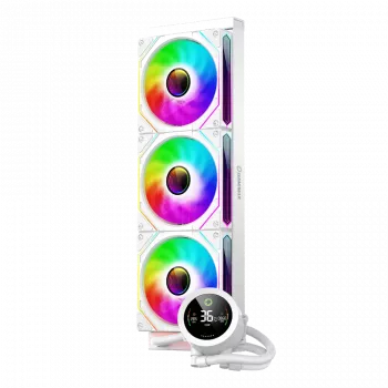 Gamemax | CPU vedelikjahutus | ICEBURG 360 DIGITAL | Valge