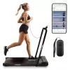 Motoriseeritud jooksulint Xblitz X-RUNNER — kokkupandav, kompaktne, max kiirus 12 km/h, max kasutaja kaal 120 kg, must