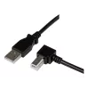 StarTech.com 3m USB 2.0 A kuni täisnurkne B-kaabel – isane/isane, 3 m, USB A, USB B, USB 2.0, must