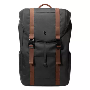 Sülearvuti seljakott Tomtoc VintPack-TA1, 22 L mahutavus, sobib kuni 15,6-tollisele (must)