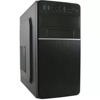 LC Power 2015MB - Torn - micro ATX - ilma toiteplokita - Must - USB/Audio (LC-2015MB-ON)