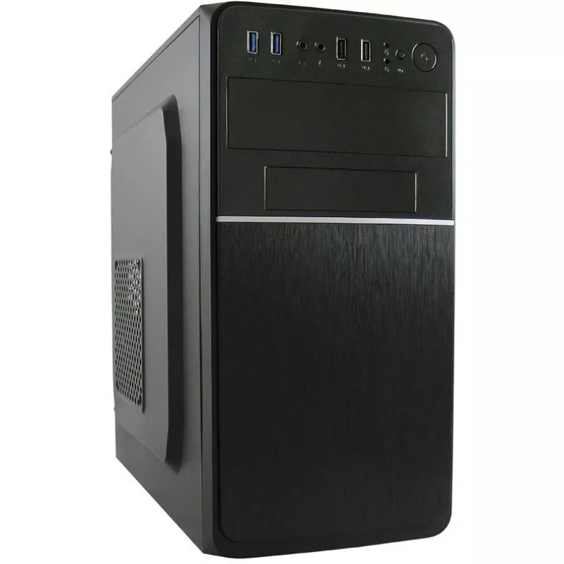 LC Power 2015MB - Torn - micro ATX - ilma toiteplokita - Must - USB/Audio (LC-2015MB-ON)
