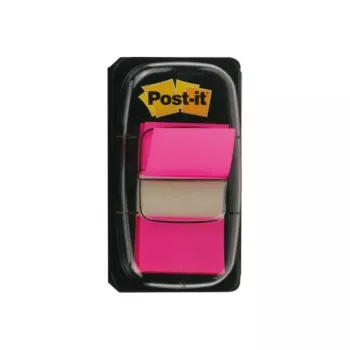 3M Post-it Index roosa, kitsas, 50 kleepriba mõõtmed, 25,4 x 43,2 mm, ühekordses dosaatoris (I680-21)
