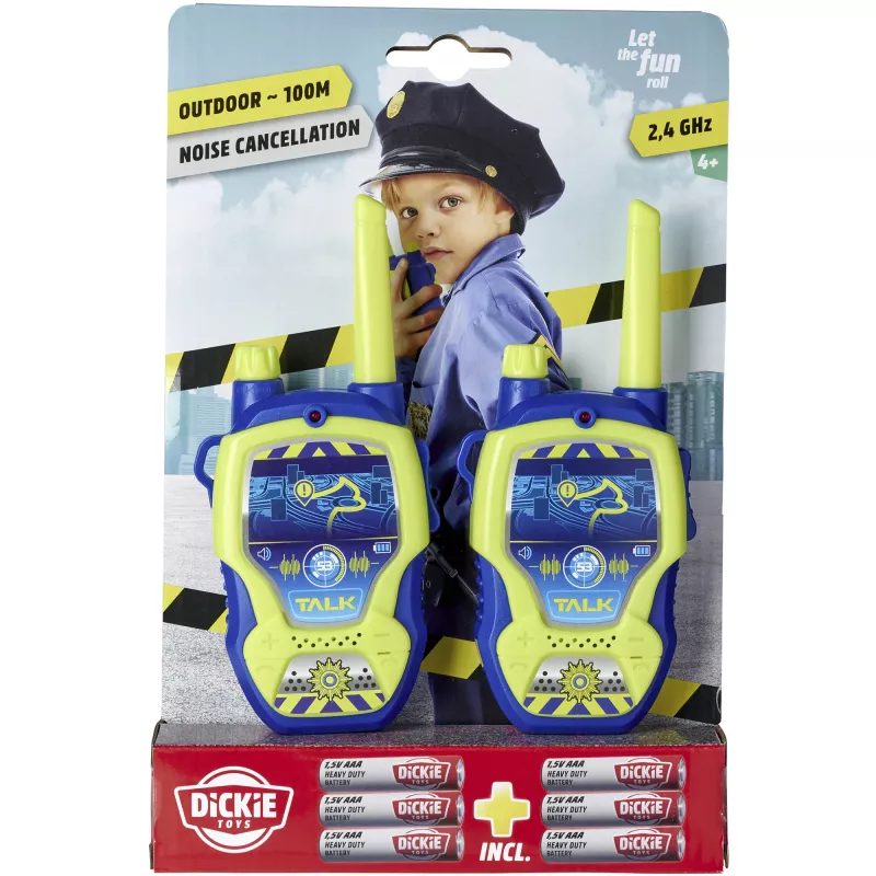 Raadiosaatjate komplekt Dickie Police 2,4 GHz, 2 tk, mudel 201118197