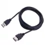 USB A-pistik - USB A-pesa pikenduskaabel SBOX 2m