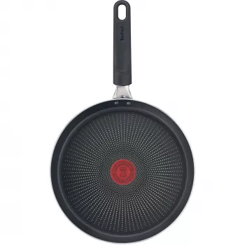 Pannkoogipann Tefal Resist Intense D52210 Ümmargune 25 cm Must Punane