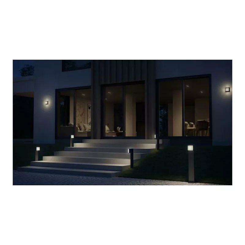 Välisseinavalgusti Steinel L 845 SC, LED mittevahetatav 9 W, antratsiit, alumiinium/plast, 160°/5 m