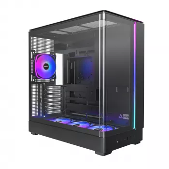 Arvutikorpus Montech KING 45 PRO must — micro ATX / Mini-ITX, Midi Tower