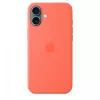 iPhone 16 Plus silikoonümbris MagSafe'iga - Tangerine